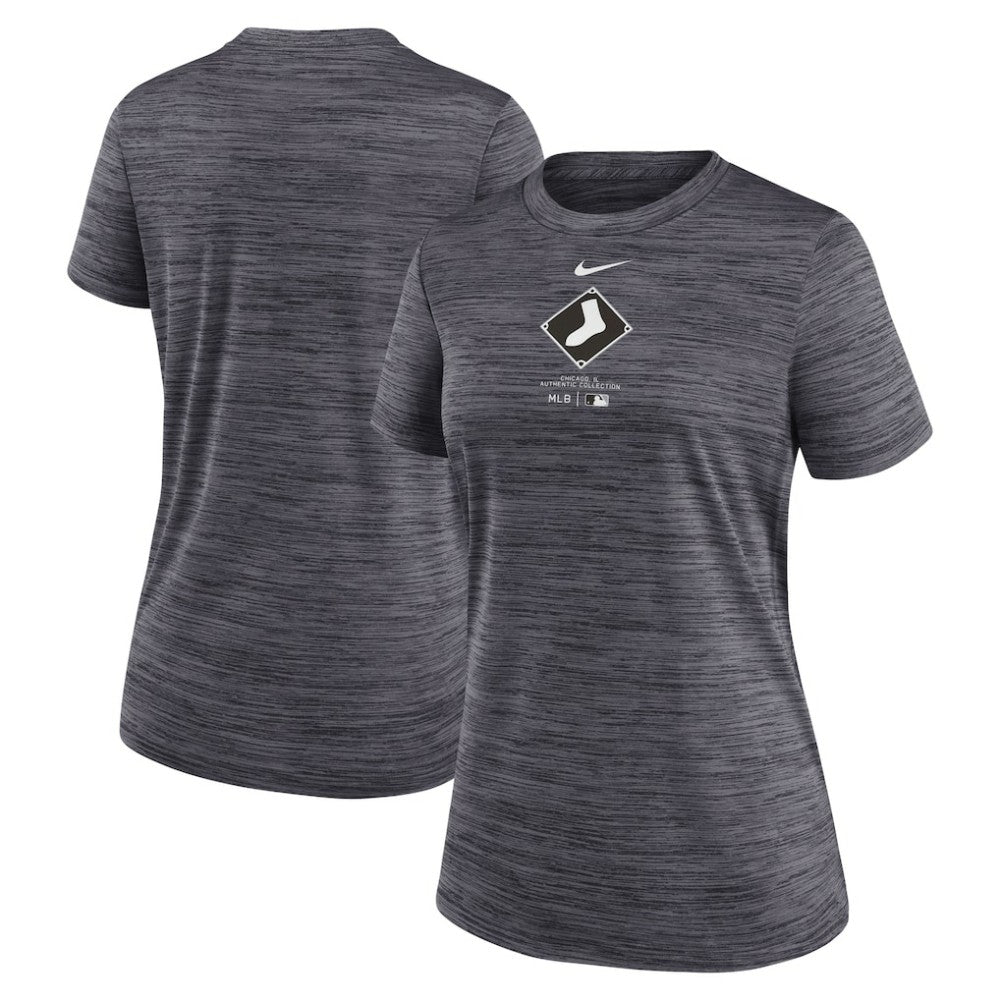 Chicago White Sox Women's City Connect Practice Velocity T-Shirt Charcoal | Nike
