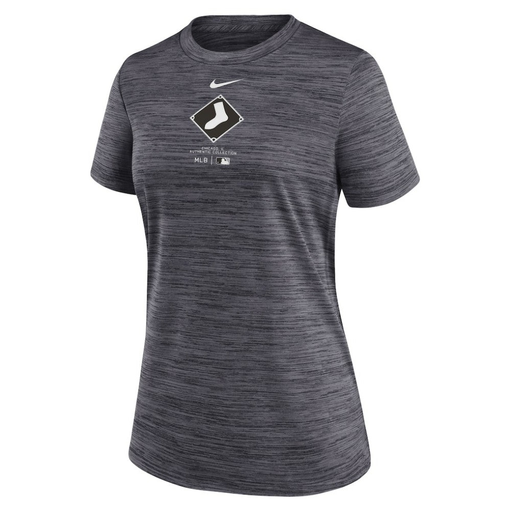 Chicago White Sox Women's City Connect Practice Velocity T-Shirt Charcoal | Nike