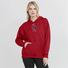 Los Angeles Angels Women's City Connect Practice Performance Pullover Hoodie Red | Nike