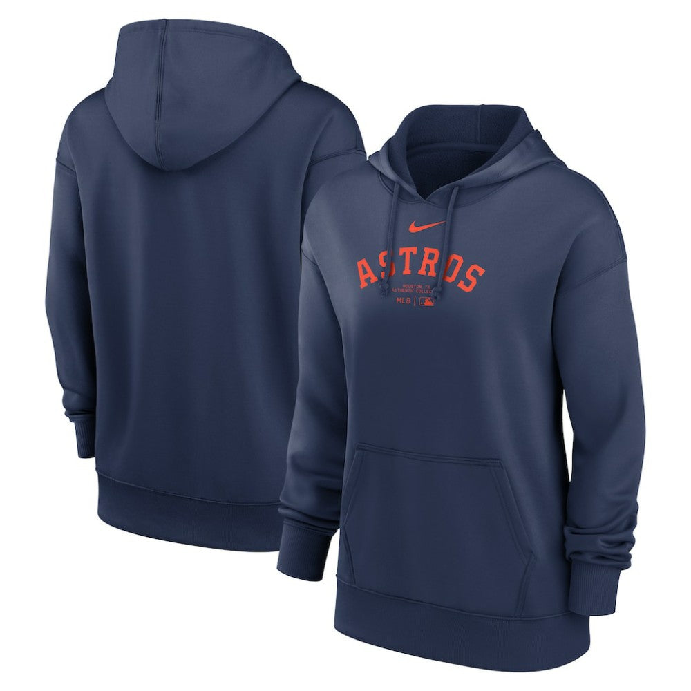 Houston Astros Women's Authentic Collection Performance Pullover Hoodie Navy | Nike