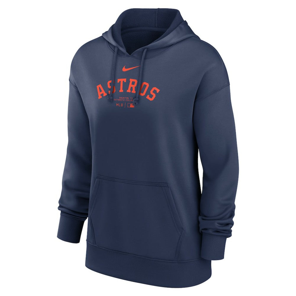 Houston Astros Women's Authentic Collection Performance Pullover Hoodie Navy | Nike
