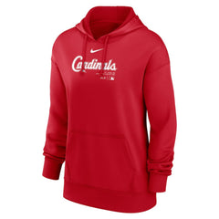 St. Louis Cardinals Women's Authentic Collection Performance Pullover Hoodie Red | Nike