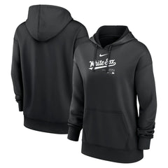 Chicago White Sox Women's Authentic Collection Performance Pullover Hoodie Black | Nike