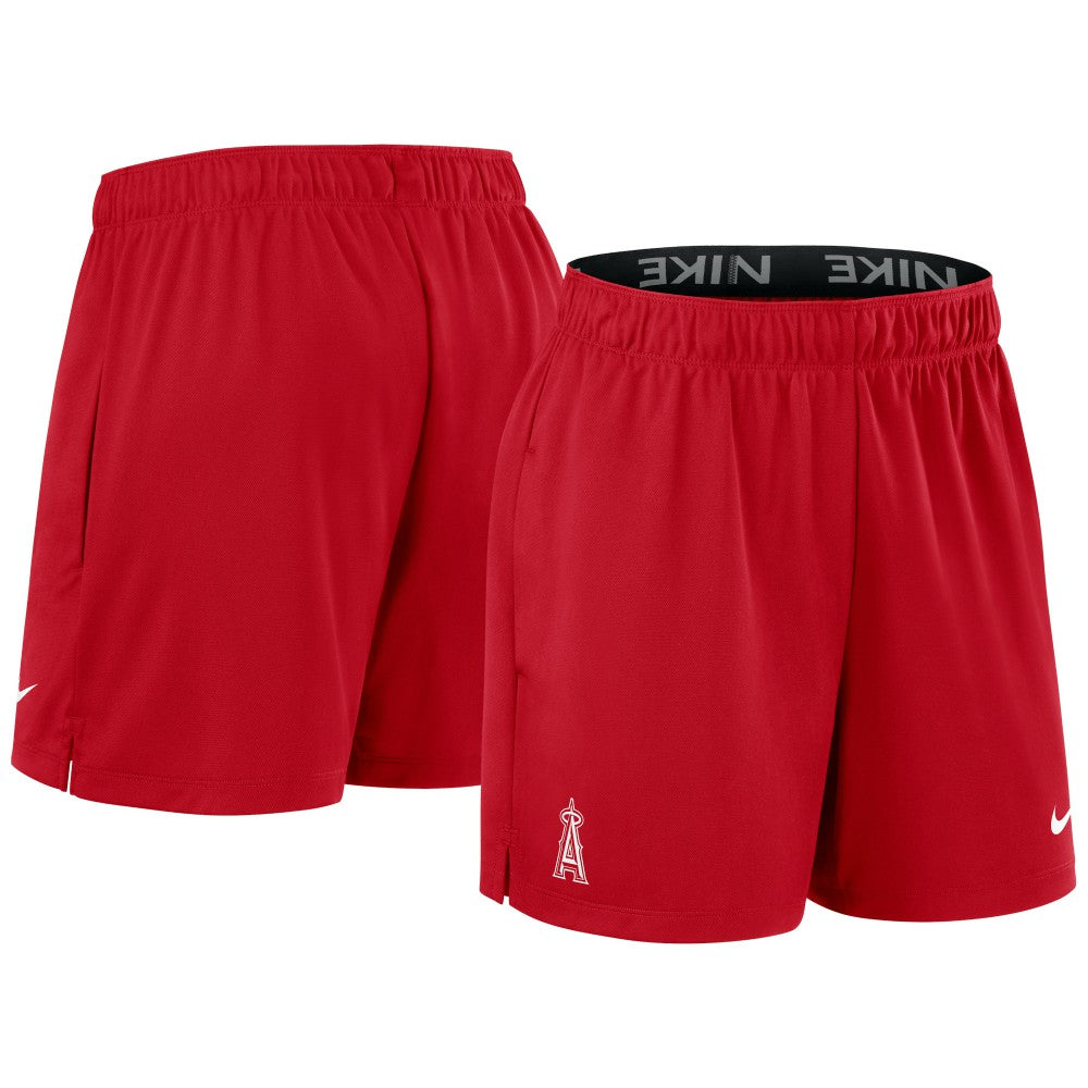 Los Angeles Angels Women's Authentic Collection Knit Shorts Red | Nike