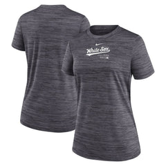 Chicago White Sox Women's Authentic Collection Velocity Performance T-Shirt Black | Nike