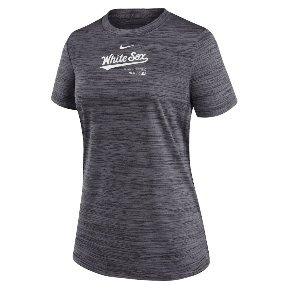 Chicago White Sox Women's Authentic Collection Velocity Performance T-Shirt Black | Nike