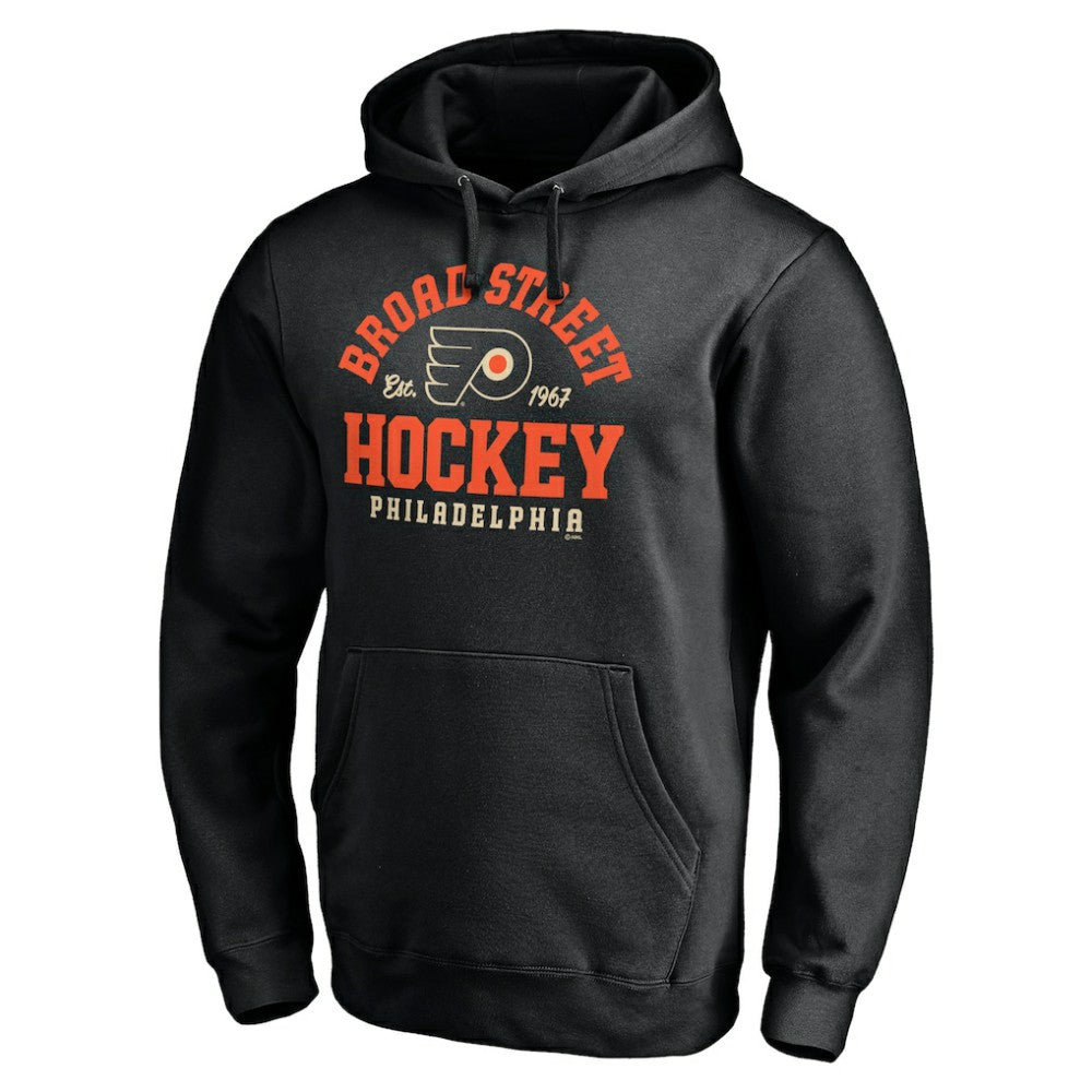 Philadelphia Flyers Hometown Collection Broad Street Pullover Hoodie Black