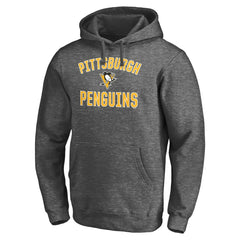 Pittsburgh Penguins Victory Arch Pullover Hoodie Charcoal