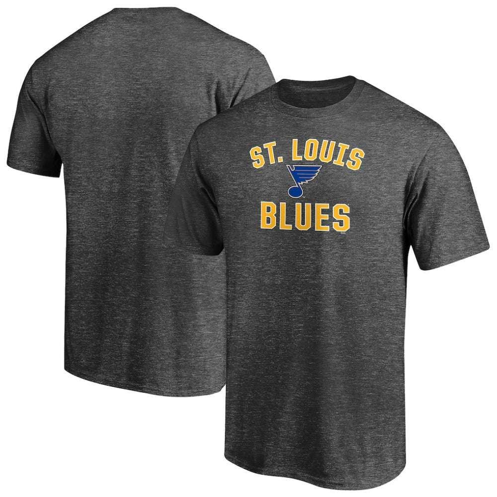 St. Louis Blues Victory Arch T-Shirt Charcoal