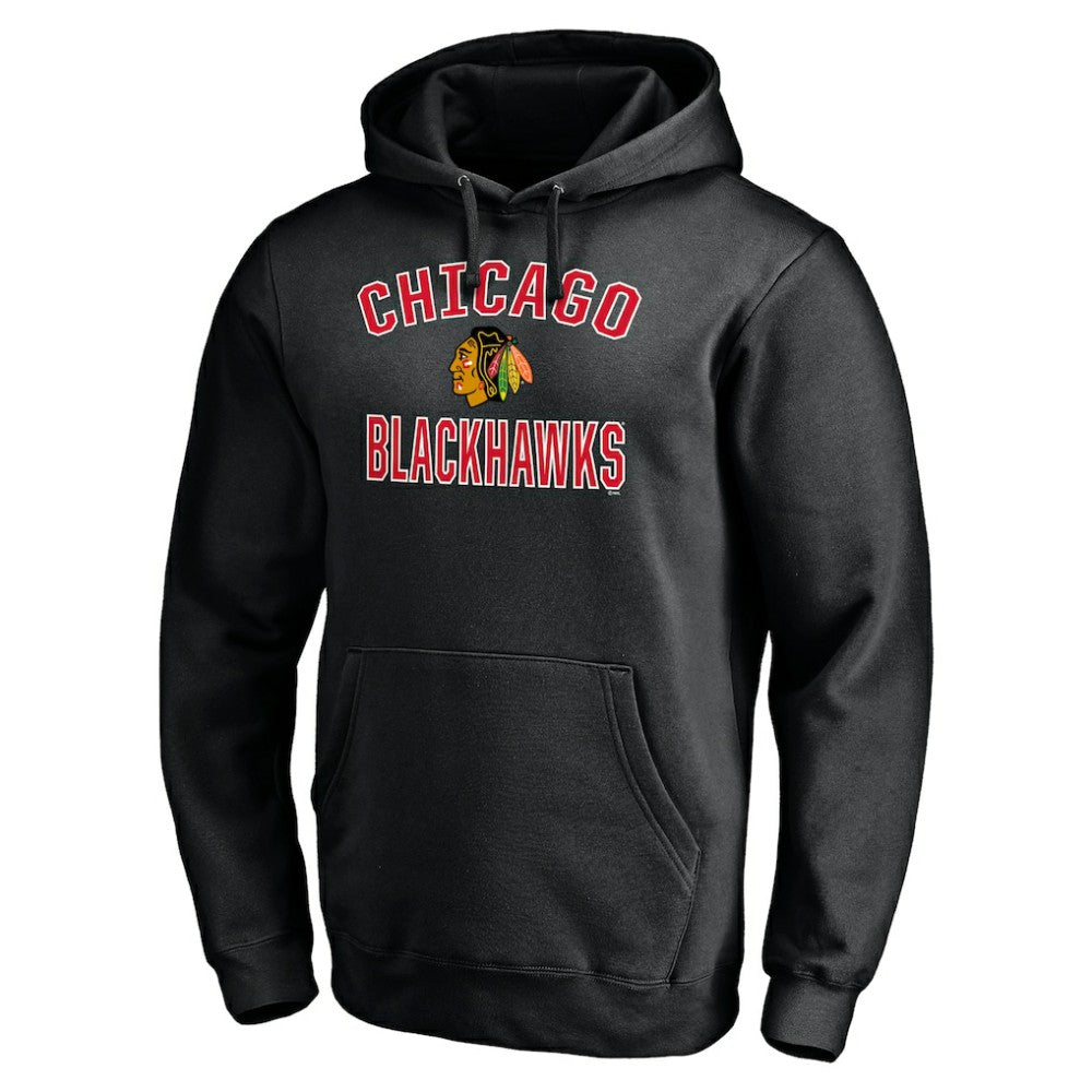 Chicago Blackhawks Victory Arch Pullover Hoodie Black