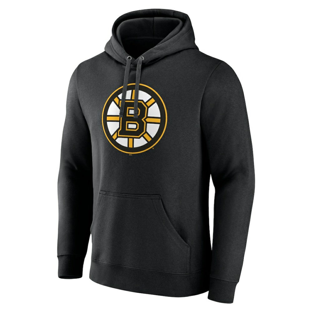 Boston Bruins Primary Logo Pullover Hoodie Black