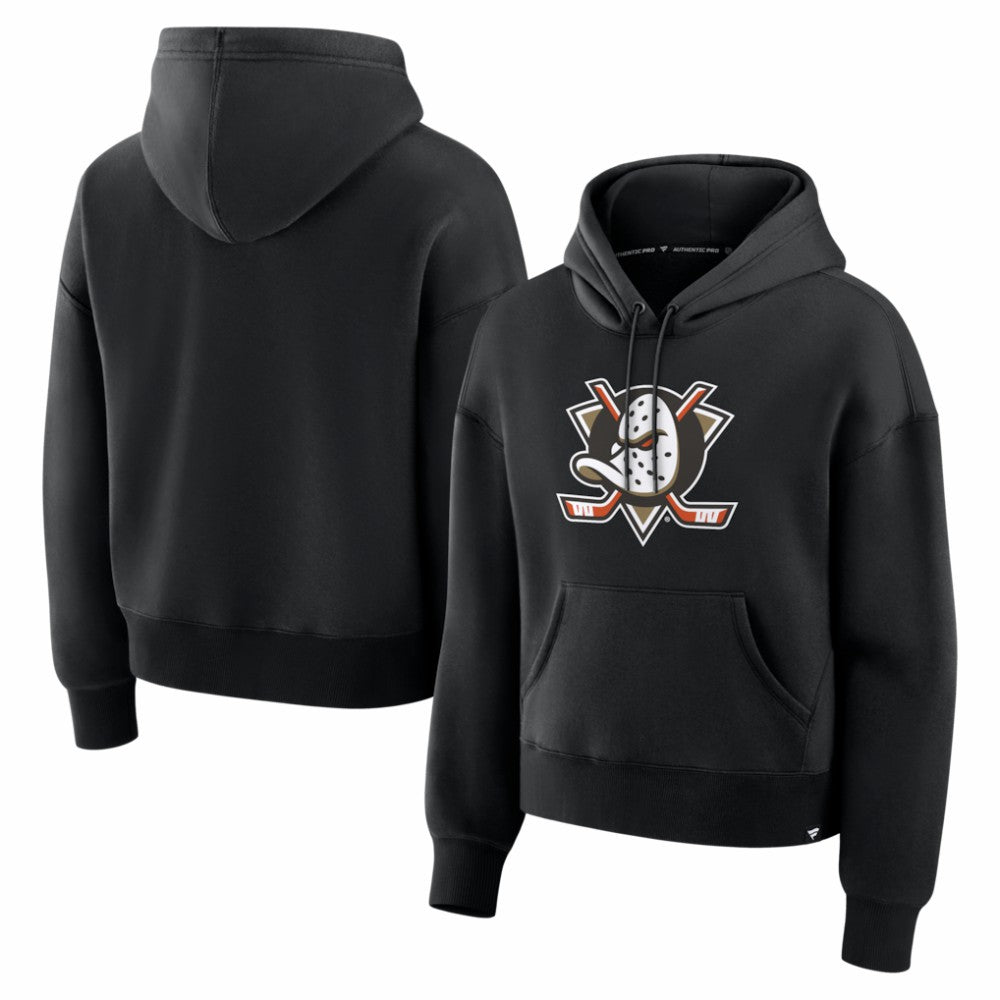Anaheim Ducks Fanatics Women's Essential Hoodie Black
