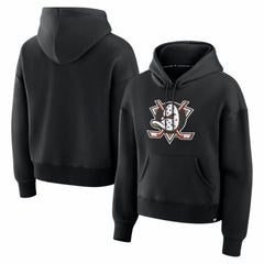 Anaheim Ducks Fanatics Women's Essential Hoodie Black