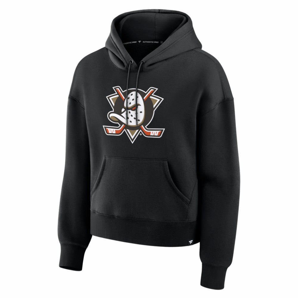 Anaheim Ducks Fanatics Women's Essential Hoodie Black