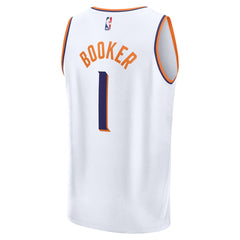 Devin Booker Phoenix Suns Fast Break Replica Player Jersey - Association Edition - White