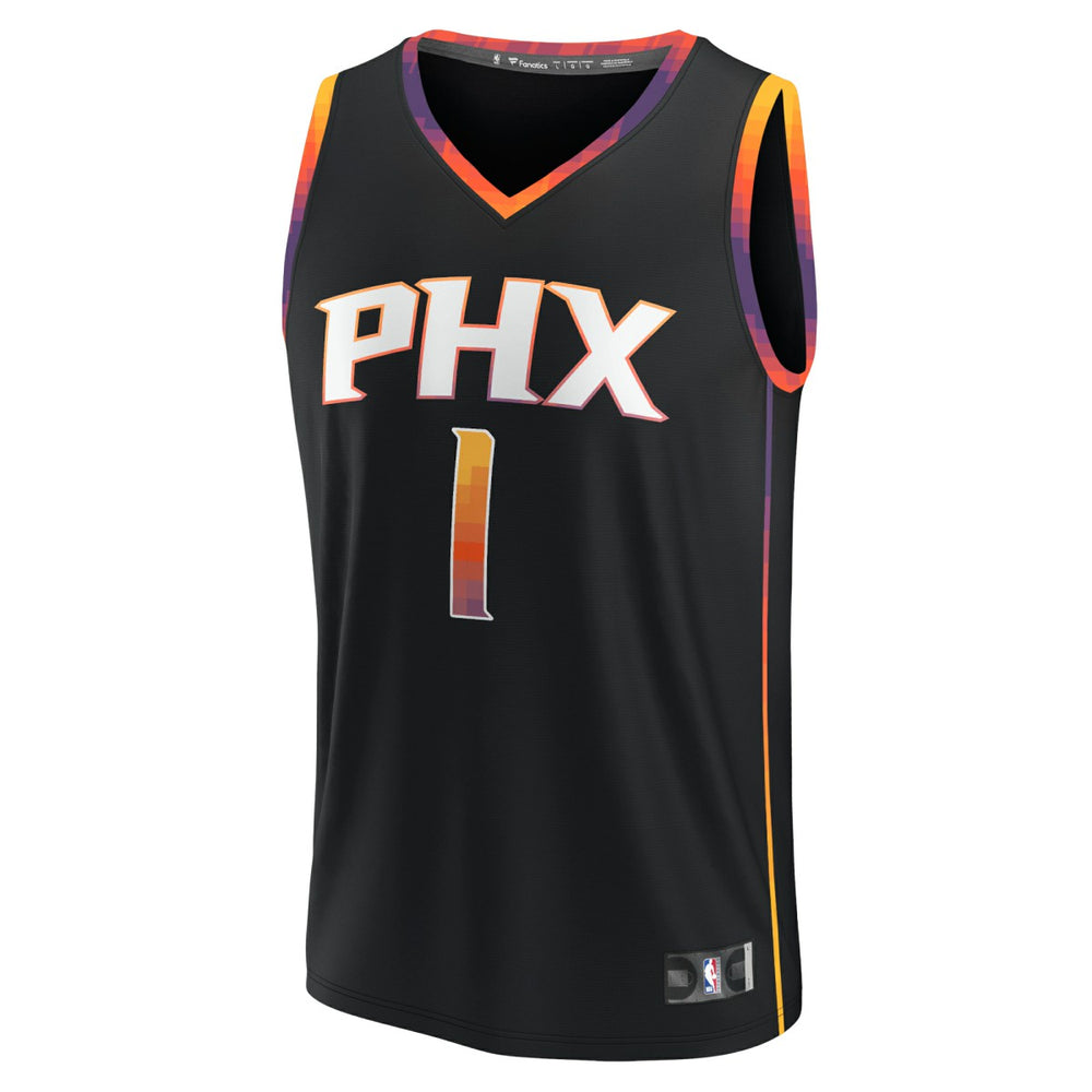 Devin Booker Phoenix Suns Youth Fast Break Player Jersey - Statement Edition - Black