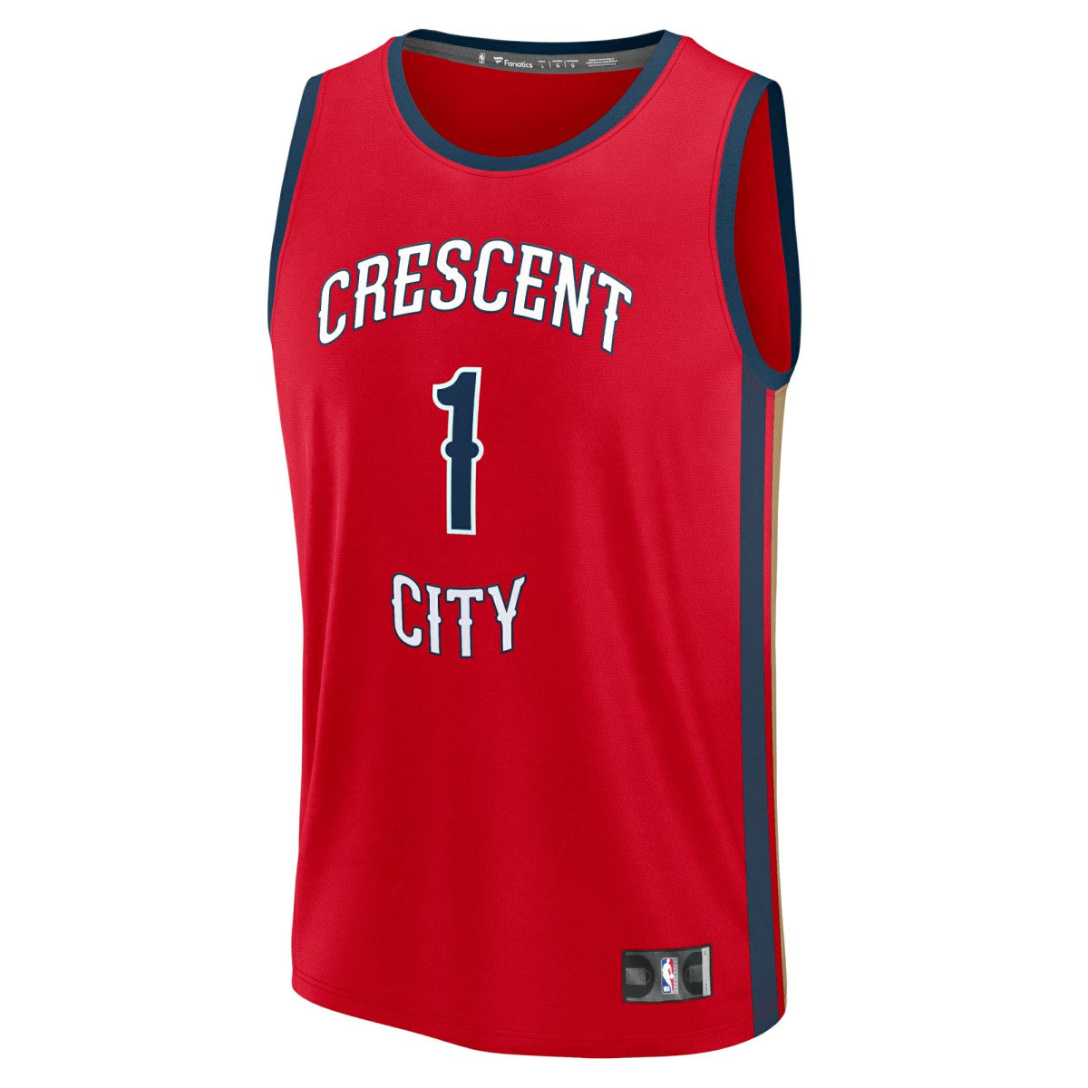 Zion Williamson New Orleans Pelicans Youth Fast Break Player Jersey - Statement Edition - Red