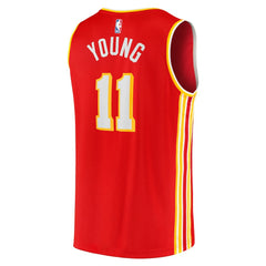 Trae Young Atlanta Hawks Fast Break Replica Jersey - Icon Edition - Red