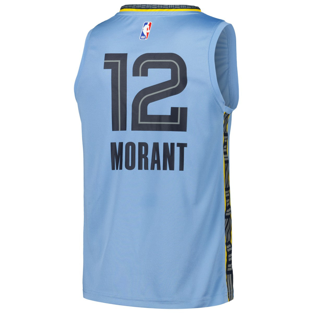 Ja Morant Memphis Grizzlies Fast Break Replica Player Jersey - Statement Edition - Light Blue