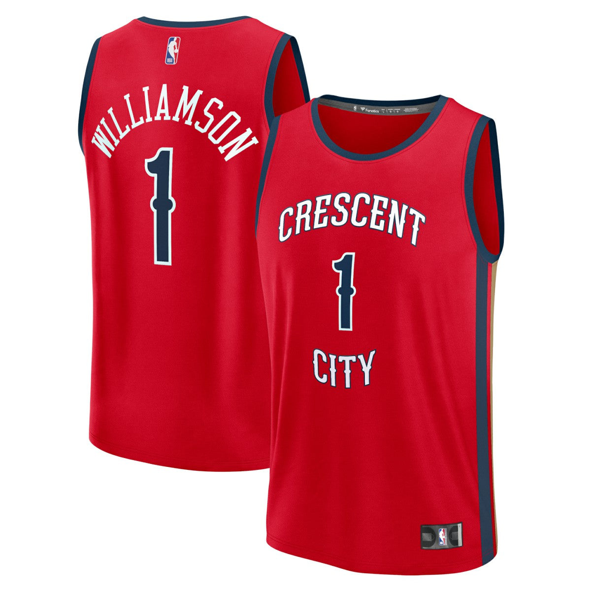 Zion Williamson New Orleans Pelicans Fast Break Replica Player Jersey - Statement Edition - Red