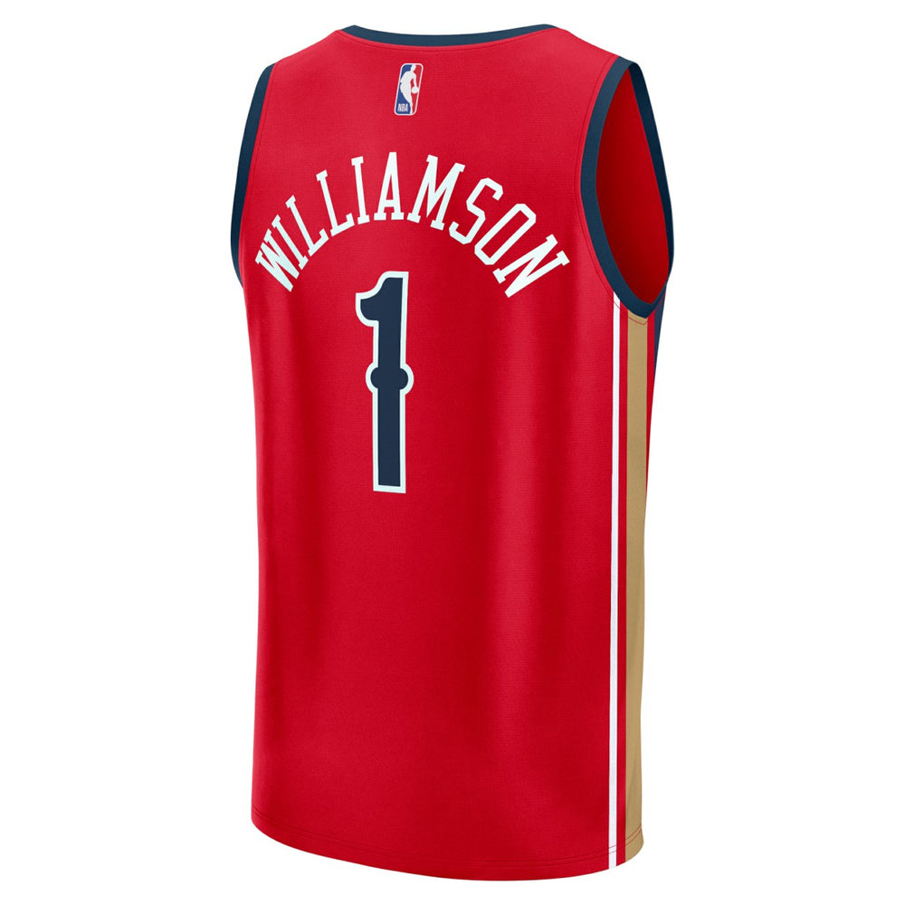 Zion Williamson New Orleans Pelicans Fast Break Replica Player Jersey - Statement Edition - Red