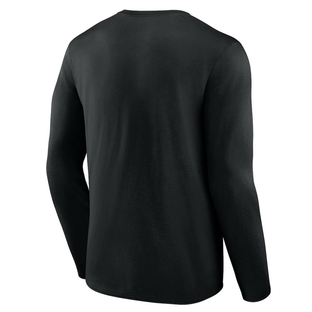 San Francisco Giants Logo Athletic Heart & Soul Long Sleeve T-Shirt Black