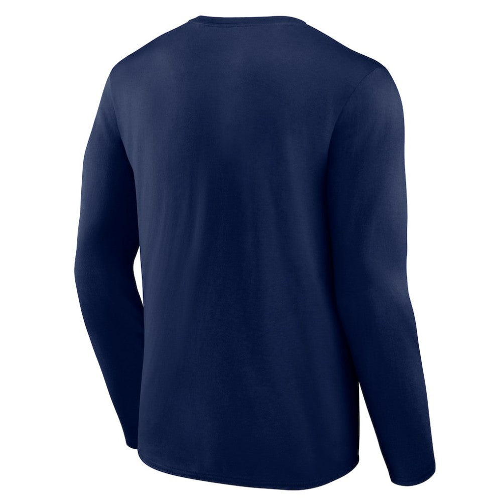 Boston Red Sox Logo Athletic Heart & Soul Long Sleeve T-Shirt Navy