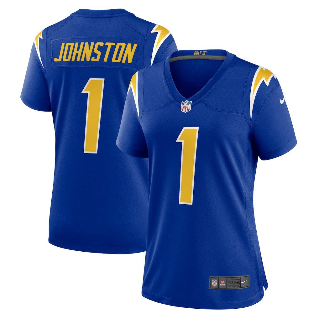 Quentin Johnston Los Angeles Chargers Women's Alternate Game Jersey - Royal