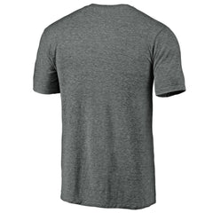 San Diego Padres Official Logo Tri-Blend T-Shirt Heather Gray