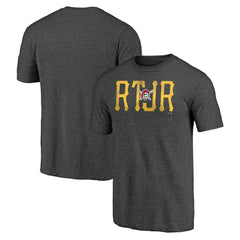 Pittsburgh Pirates Hometown Collection RTJR Tri-Blend T-Shirt Heather Charcoal
