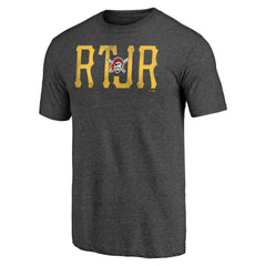 Pittsburgh Pirates Hometown Collection RTJR Tri-Blend T-Shirt Heather Charcoal