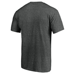 San Francisco Giants Cooperstown Collection Throwback Logo Tri-Blend T-Shirt Heather Charcoal