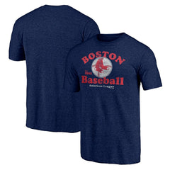 Boston Red Sox Cooperstown Collection Our Game Tri-Blend T-Shirt Heather Navy