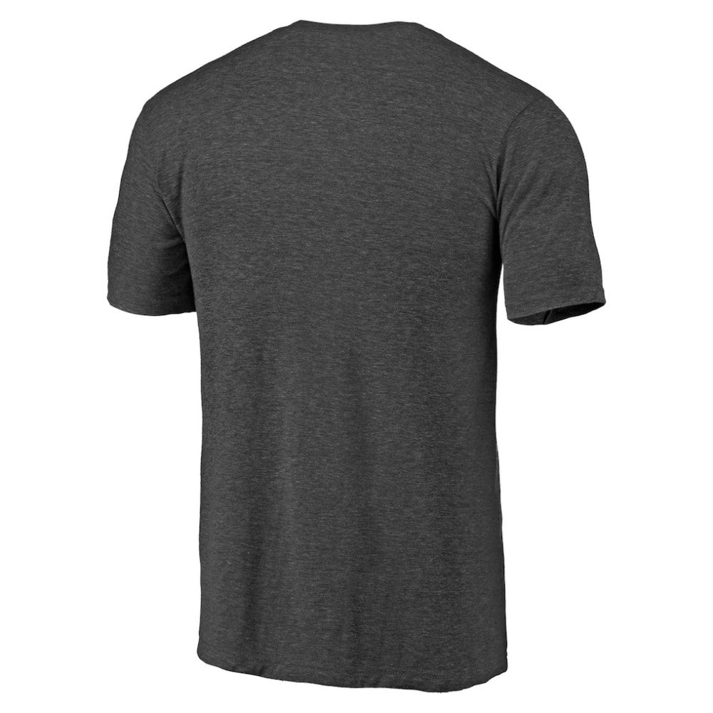 Pittsburgh Pirates Cooperstown Collection Our Game Tri-Blend T-Shirt Heather Charcoal
