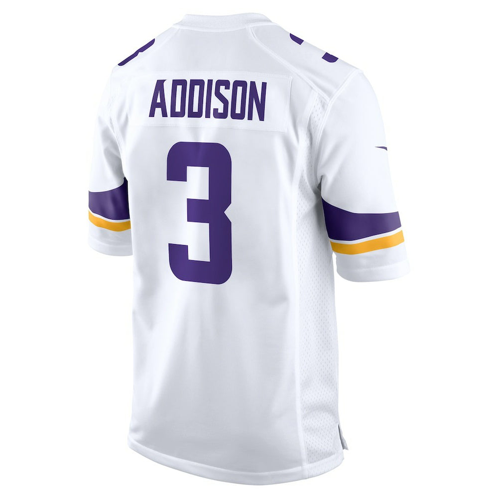 Jordan Addison Minnesota Vikings Away Game Jersey - White