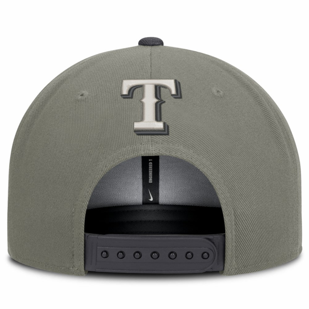 Texas Rangers Pro Dri-FIT Snapback Hat Olive | Nike