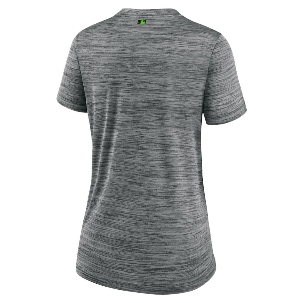 Tampa Bay Rays Women's 2024 City Connect Authentic Collection Velocity Performance T-Shirt Charcoal | Nike