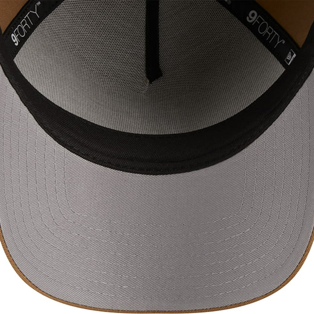 Cincinnati Reds A-Frame 9FORTY Adjustable Hat Khaki | New Era