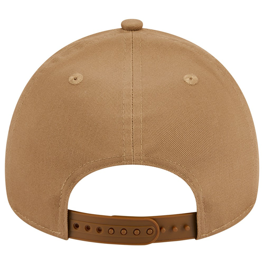 Milwaukee Brewers A-Frame 9FORTY Adjustable Hat Khaki | New Era