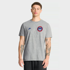 Chicago Cubs Cooperstown 2-Hit T-Shirt Heather Gray | Nike