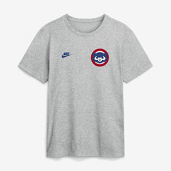 Chicago Cubs Cooperstown 2-Hit T-Shirt Heather Gray | Nike