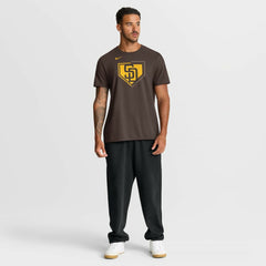 San Diego Padres Icon T-Shirt Brown | Nike