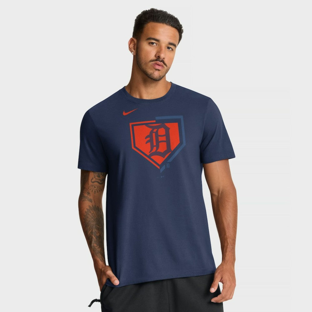 Detroit Tigers Icon T-Shirt Navy | Nike