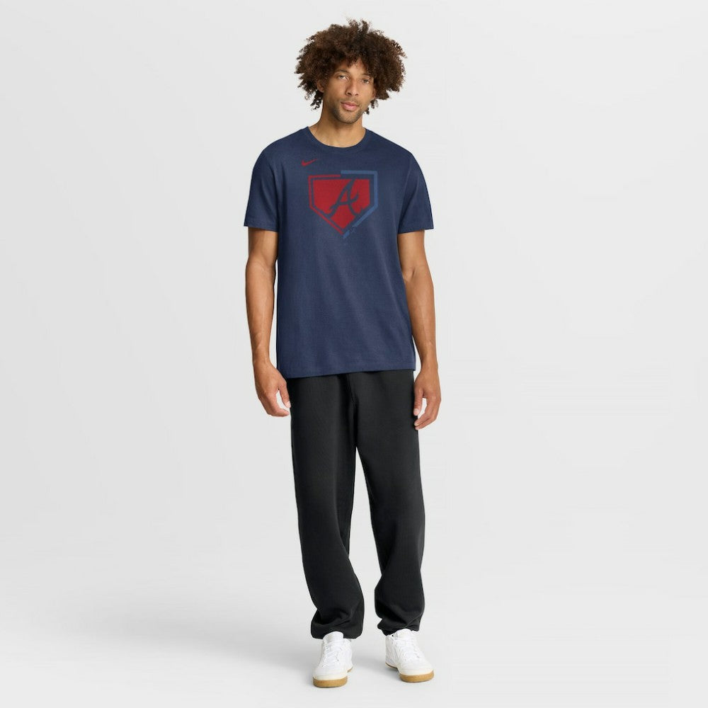 Atlanta Braves Icon T-Shirt Navy | Nike
