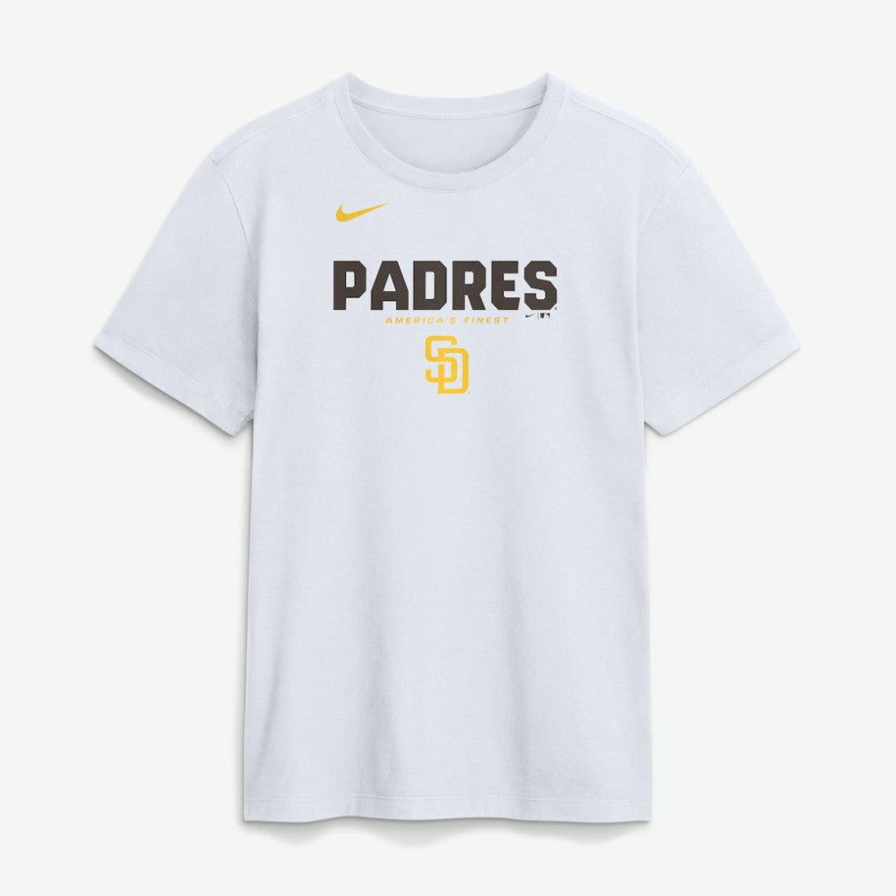 San Diego Padres Bold Team Name T-Shirt White | Nike
