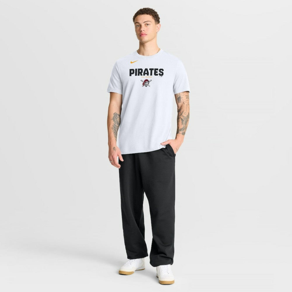 Pittsburgh Pirates Bold Team Name T-Shirt White | Nike