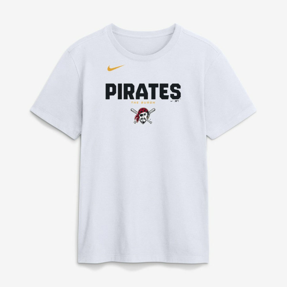 Pittsburgh Pirates Bold Team Name T-Shirt White | Nike
