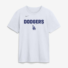 Los Angeles Dodgers Bold Team Name T-Shirt White | Nike