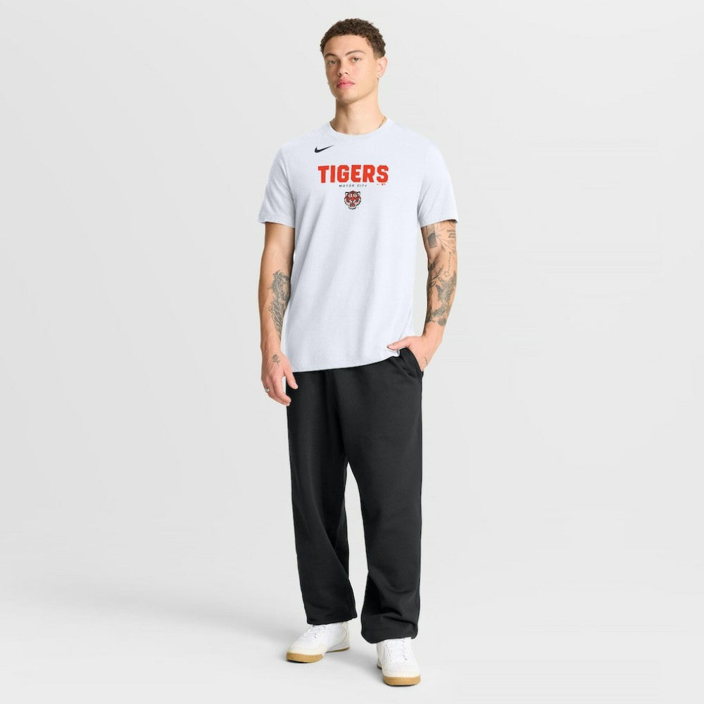 Detroit Tigers Bold Team Name T-Shirt White | Nike
