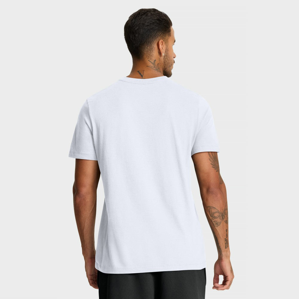 Cleveland Guardians Bold Team Name T-Shirt White | Nike